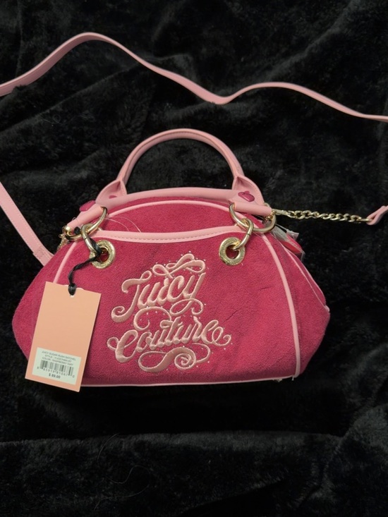Juicy Couture Handbags - Juicy Couture Raspberry Tart Sugar Rush Satchel